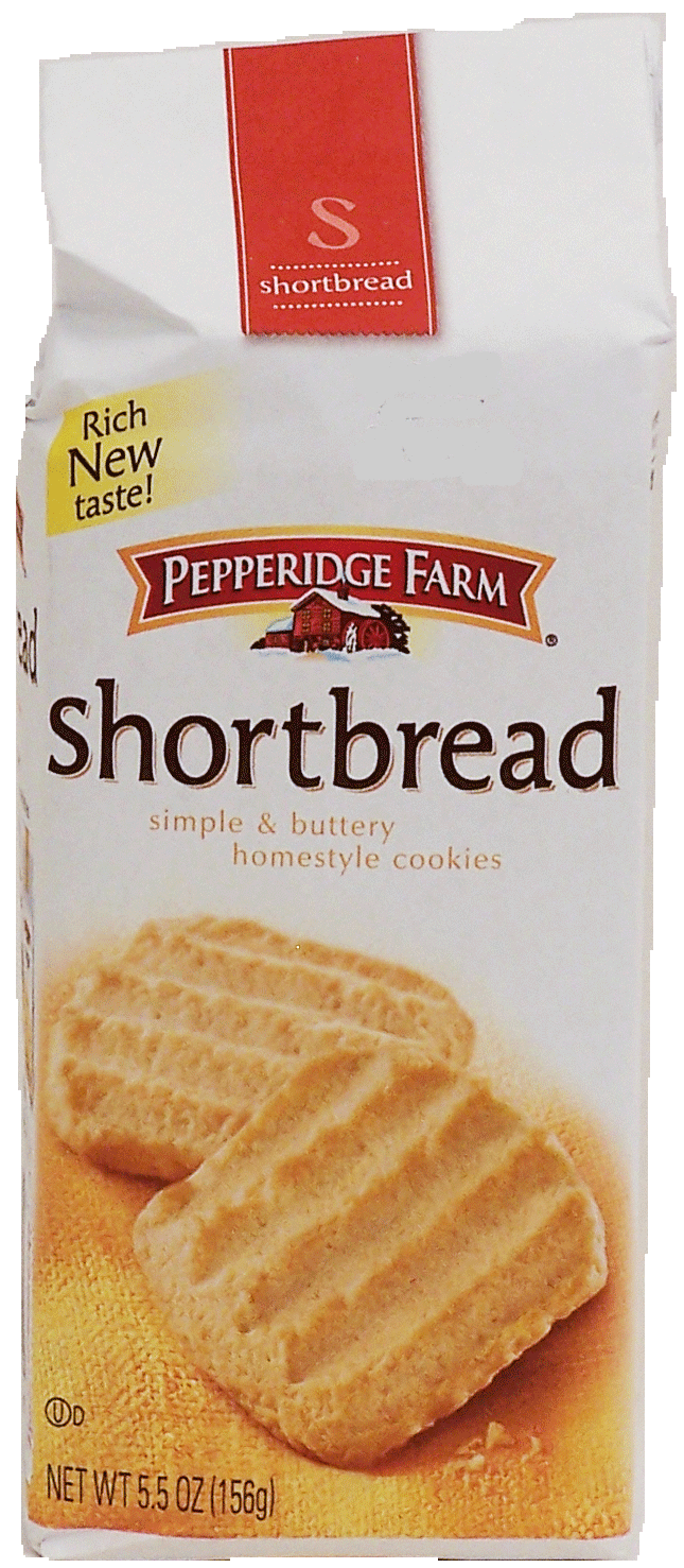 Pepperidge Farm  shortbread cookies, homestyle Full-Size Picture